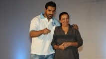 John Abraham Plays Basketball With His Mother @ P&G 'Thank You Mom' !