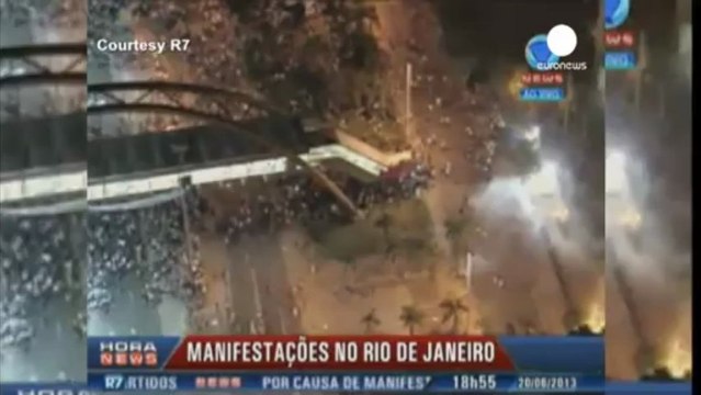 Brazil protests explode into mass demonstrations