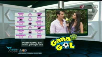 David Zepeda @davidzepeda1 participa en GanaGol