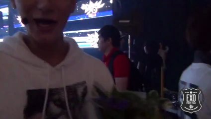 exo tao music bank backstage