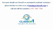 Limitations of Ratio Analysis : Accounting Homework Help by Classof1.com