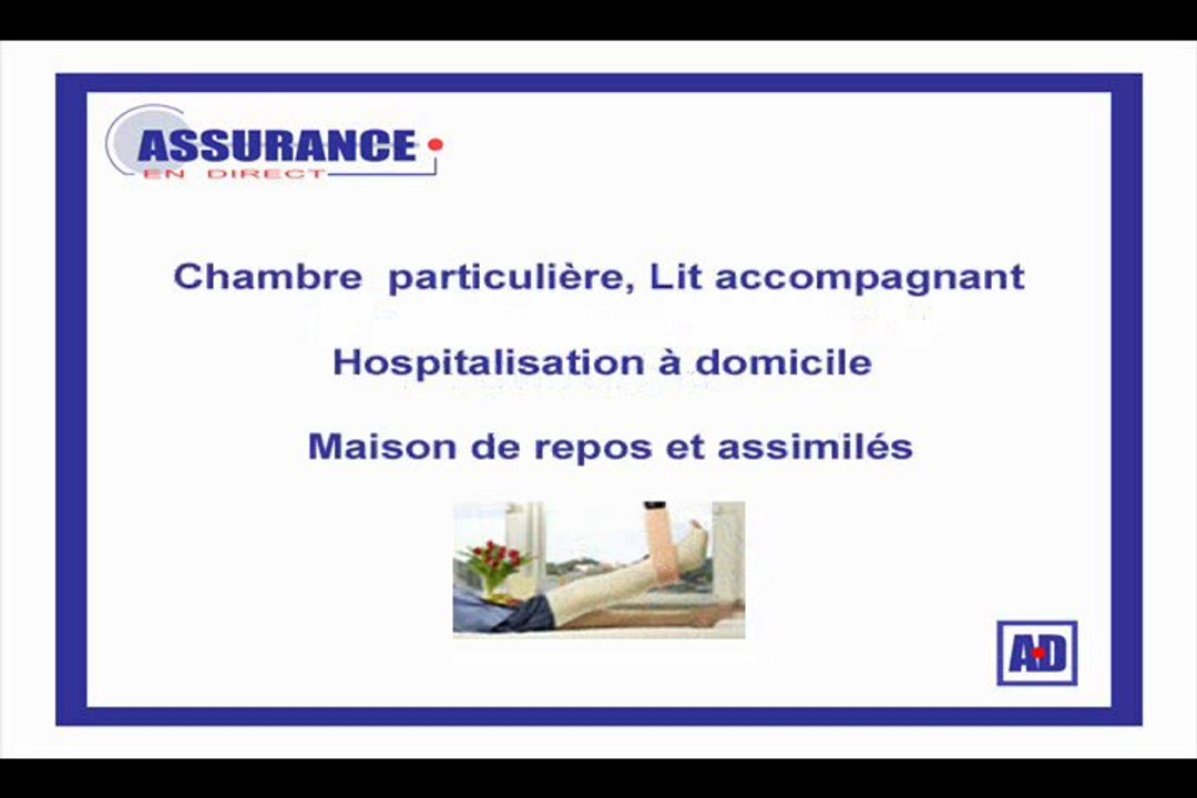 Assurance mutuelle complémentaire santé:  Hospitalisation