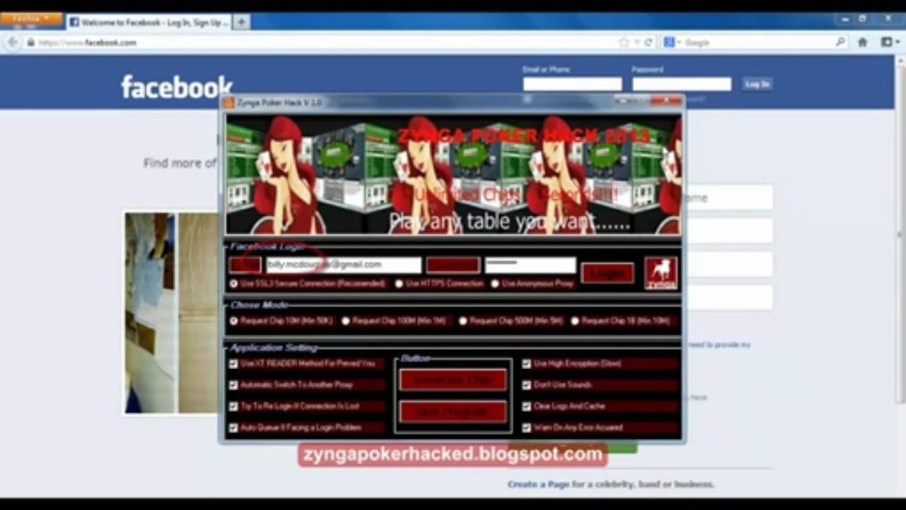 New  Working Zynga Poker Hack 2013