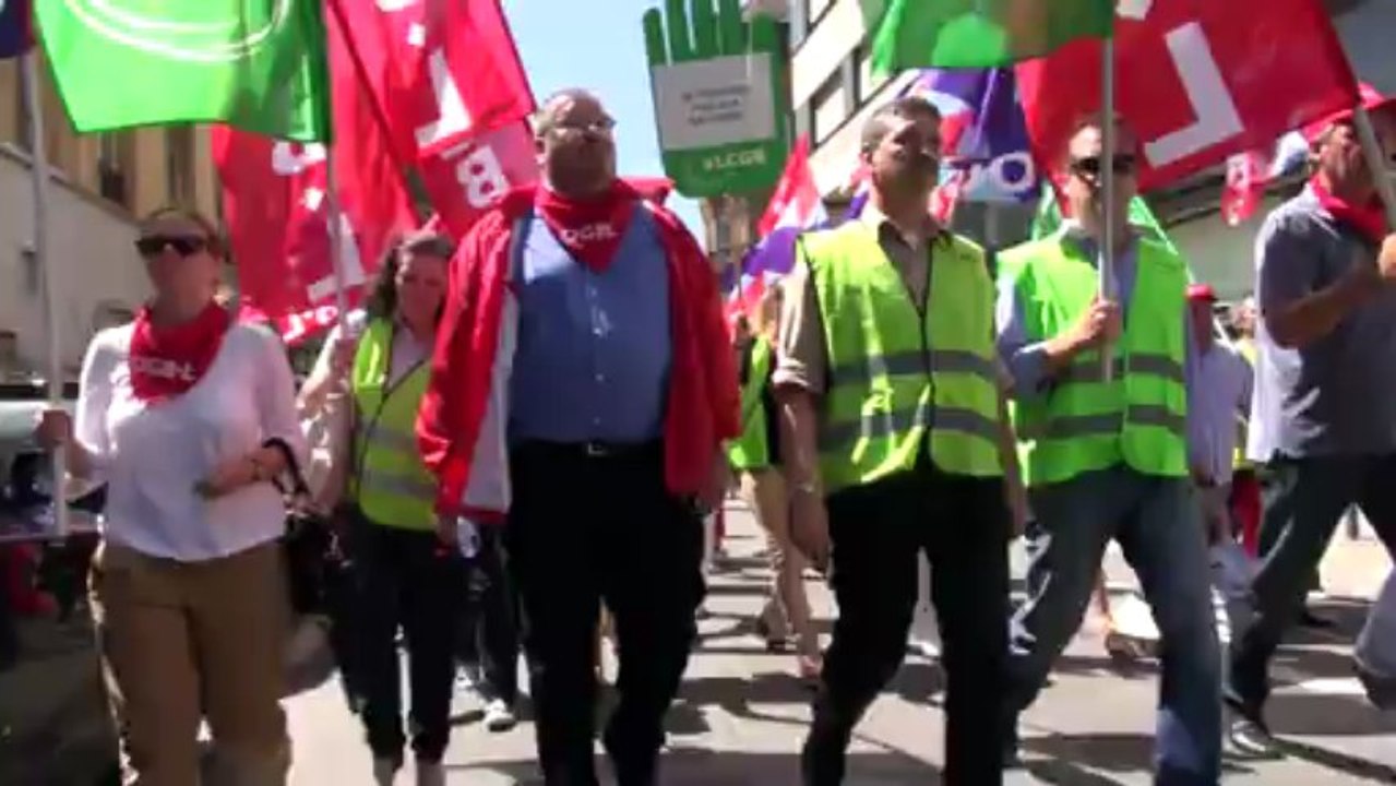 OGBL - 2013-06-20 Manifestation du personnel Luxair - Luxembourg-ville