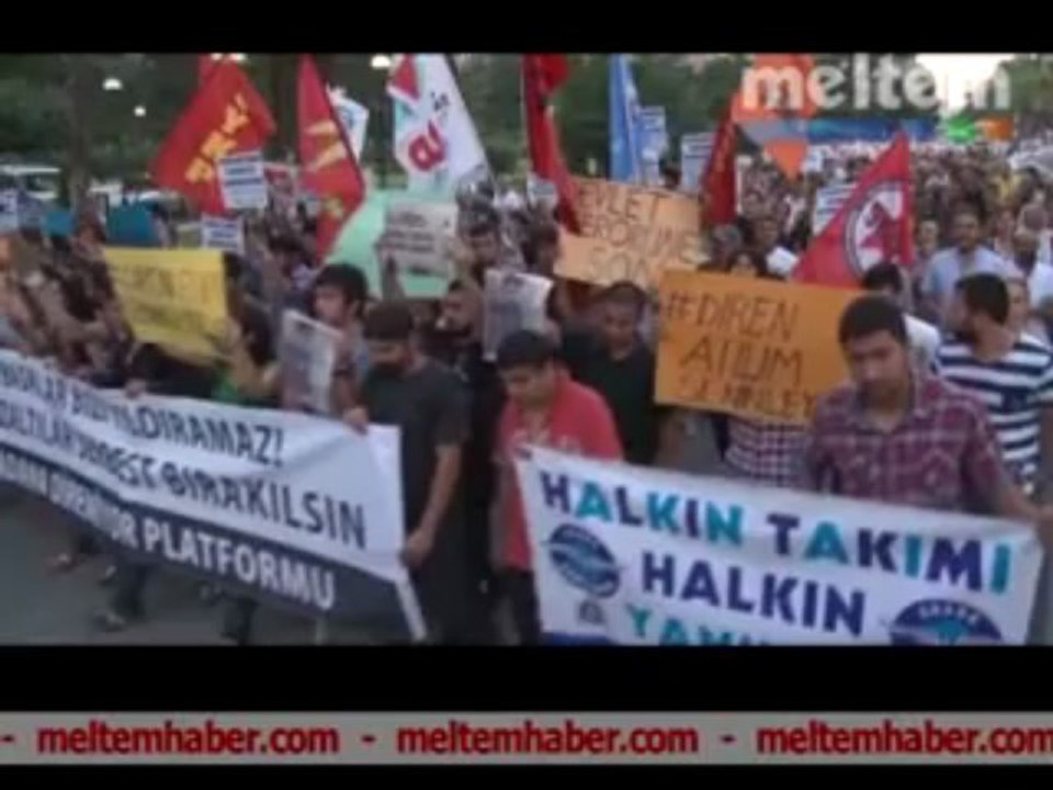 DURAN ADAM EYLEMLERİ DEVAM EDİYOR