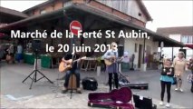 Marché La Ferté St Aubin 20 juin 2013