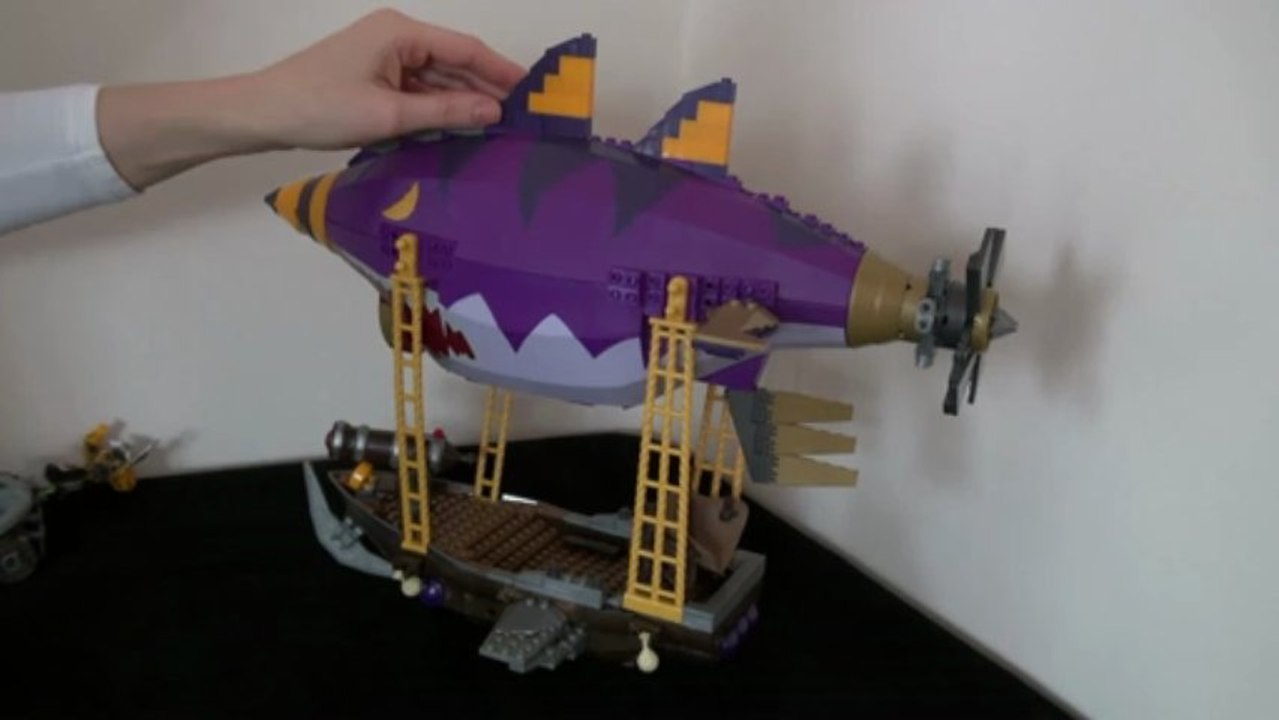 Test du jouet Mega Bloks Embuscade de Zeppelin Goblin