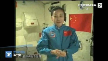 Une "institutrice" chinoise qui fait cours en direct depuis l'espace