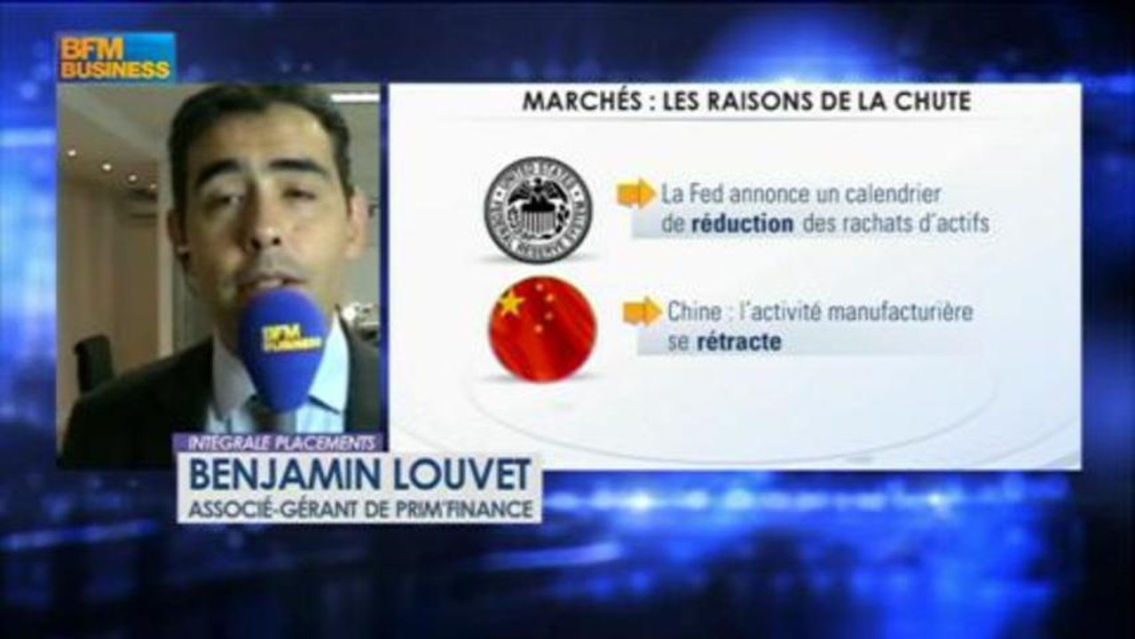 Les matières premières en baisse: B.Louvet dans Intégrale Placements - 21 juin