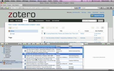 ZOTERO Tutoriel n°6