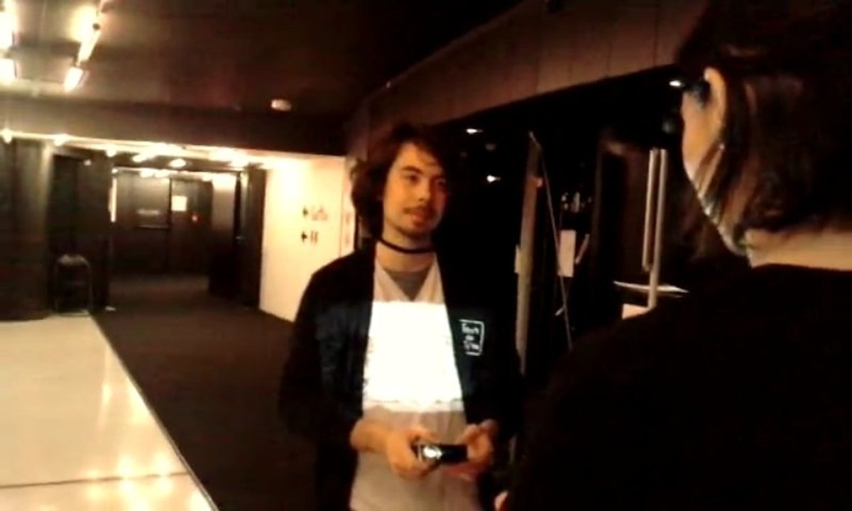 Démonstration de pico-projecteurs - MashUp film Festival 2013