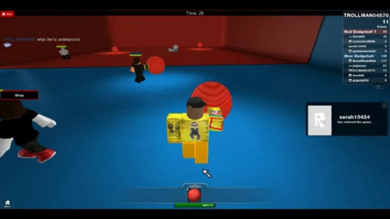 RobloxTV dogeball battle