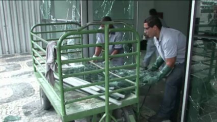 Centro do Rio exibe cenário pós-guerra