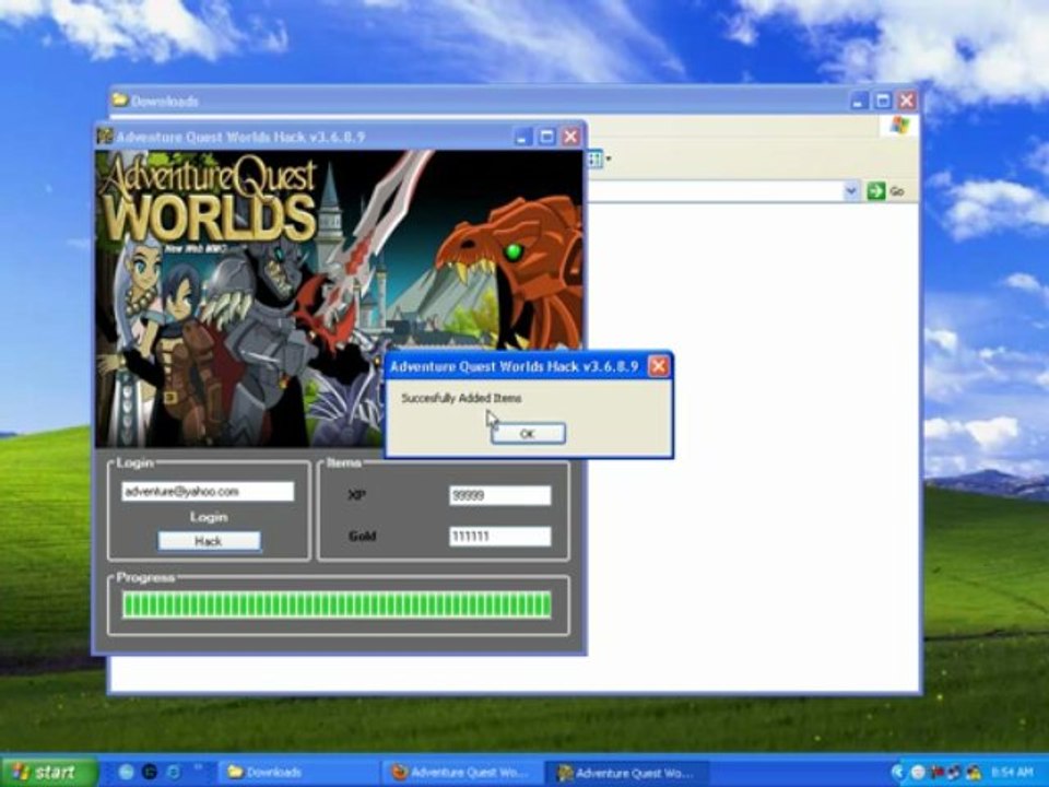 Adventure Quest Worlds Hack Gold & XP[JUNE 2013]+DOWNLOAD LINK