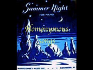 High Society Orchestra - Summer Night