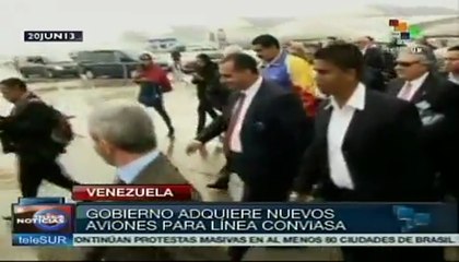Gobierno venezolano adquiere flota de aviones para fortalecer Conviasa