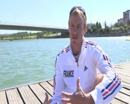 Interview FISA de Jérémie AZOU - Championnat d'Europe 2013 - Séville
