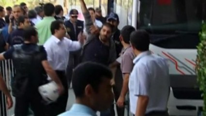 Protesters under arrest in Turkey