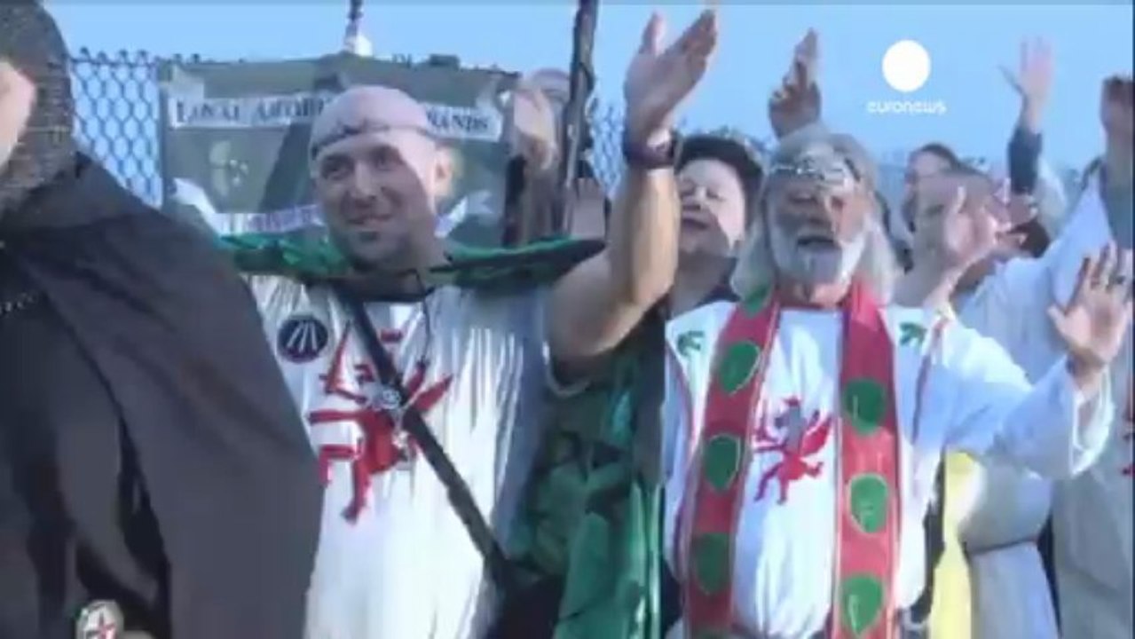 20 000 personnes à Stonehenge pour le solstice d'été