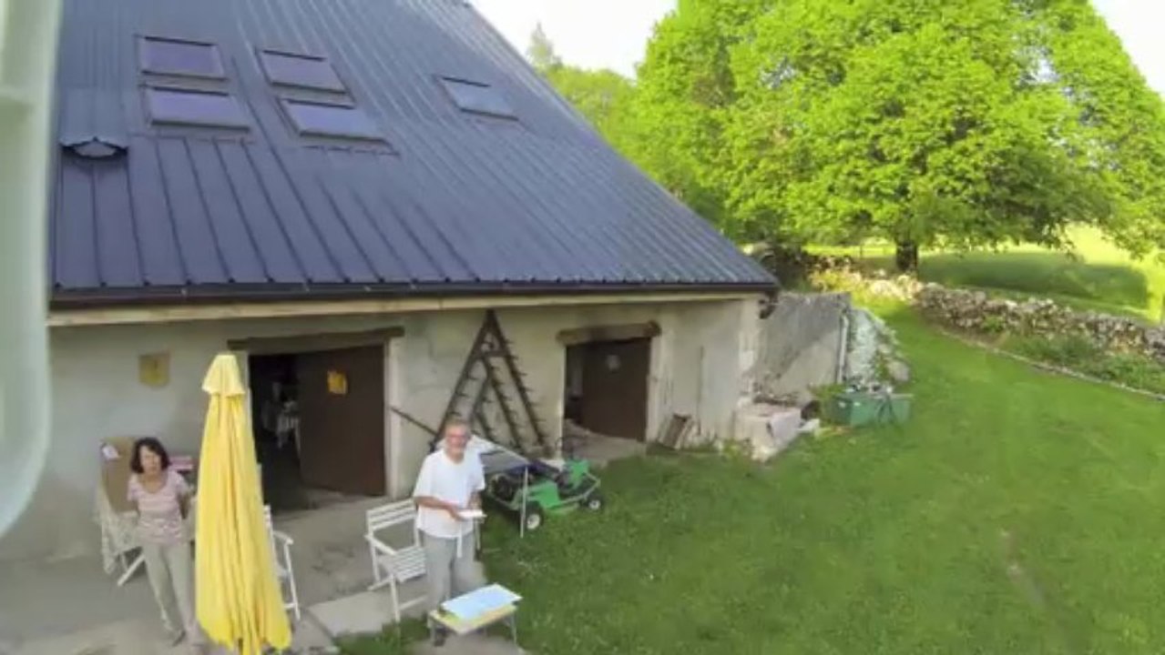 Premiers essais de pilote de drone