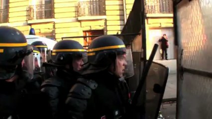 Paris  (France) 26/05/2013  CRS 15 & 21 Manif pour tous 2  © LTL News