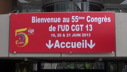 55éme congrès Départemental CGT Bouches du Rhône