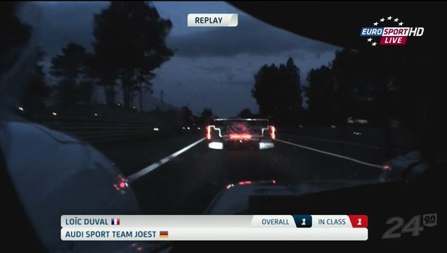 2013 Le Mans 24 Hours Loic Duval Pole Lap Onboard Natural Sounds