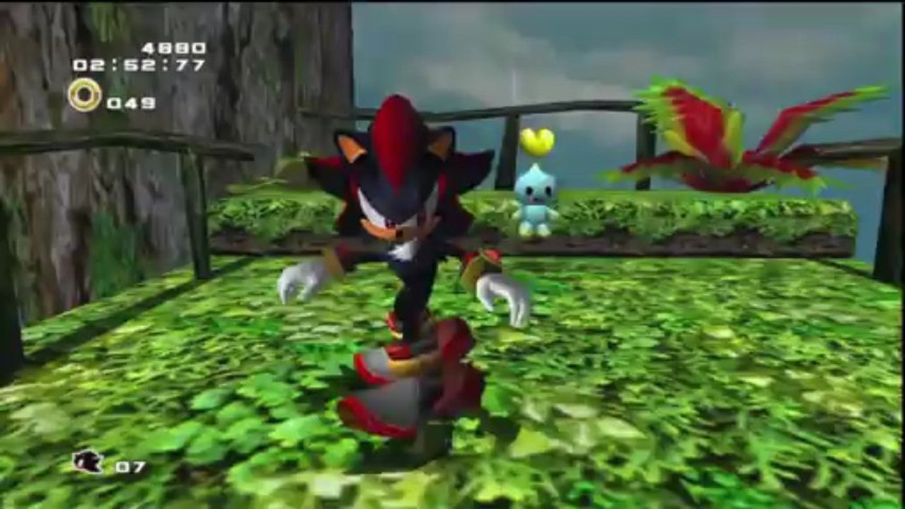 Sonic Adventure 2 Battle - Dark - Shadow : White Jungle - Mission 3 : Trouve le Chao perdu !