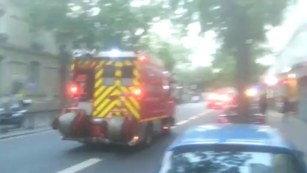 départ feu CS  Charonne vendredi 21 juin 2013 vers 21h32 ( 75020 )