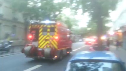 départ feu CS  Charonne vendredi 21 juin 2013 vers 21h32 ( 75020 )