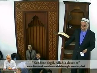 Kendine değil Allah'a davet et [Mustafa İslamoğlu]