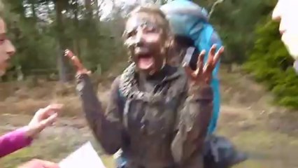 No es muy buena idea saltar con una mochila pesada