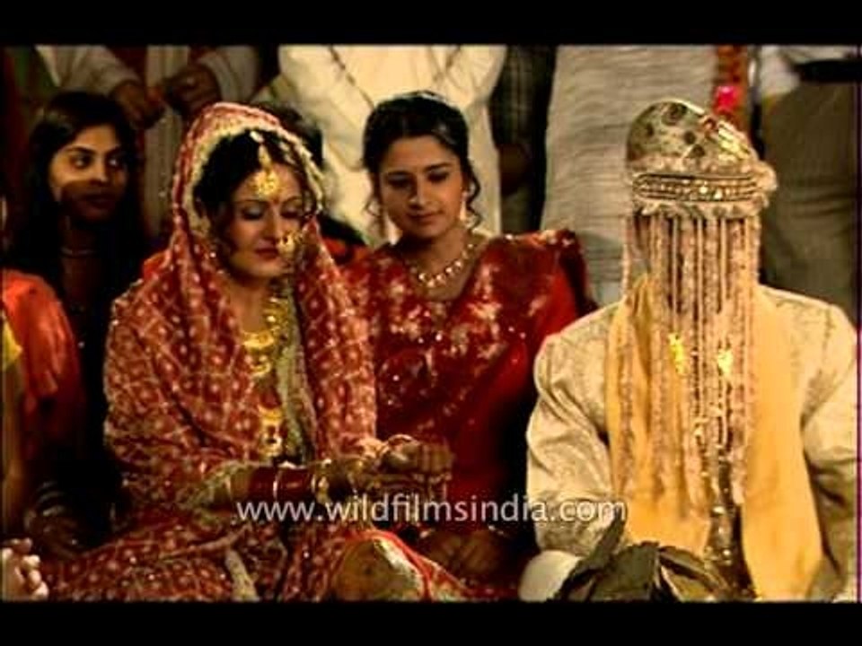 Indian wedding scene from feature film 'Rukmini'