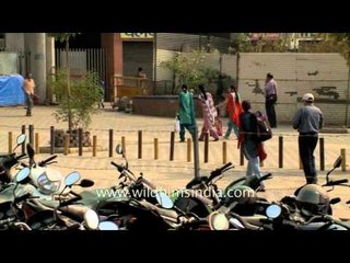 Outside Welcome Metro Station