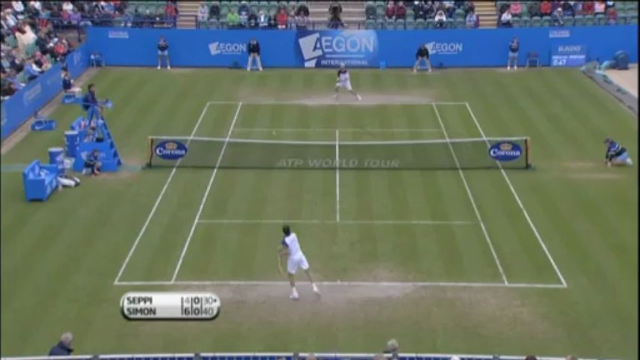 Eastbourne: neuer lieblingsgegner! simon mühelos gegen seppi
