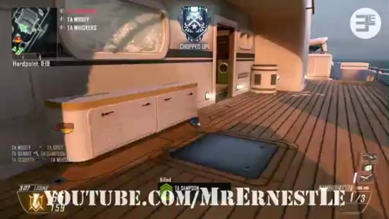 Black Ops 2 Knife Quad Feed + Combat Axe Gameplay
