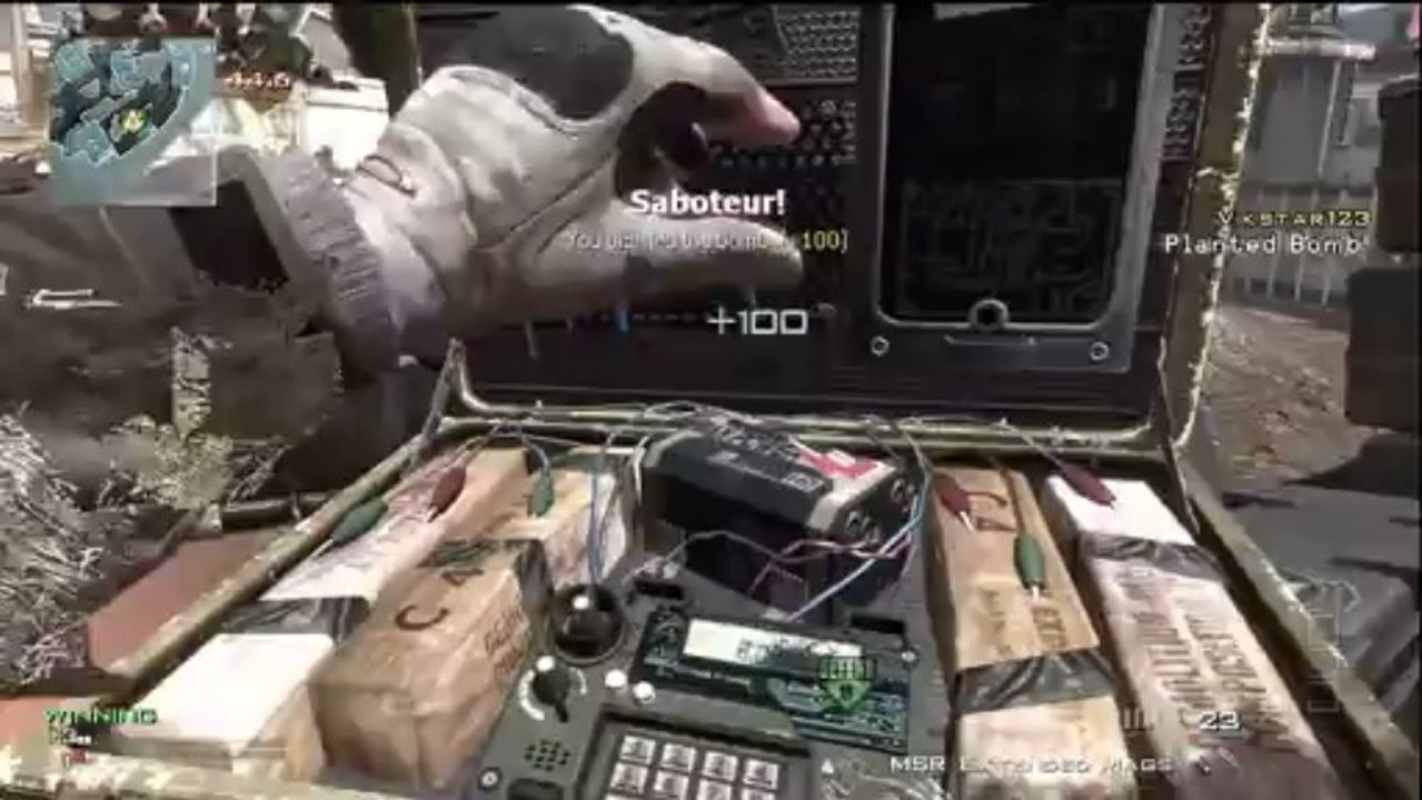 MW3 Decomission Throwing Knife Tutorial / Throwing Knife Spots