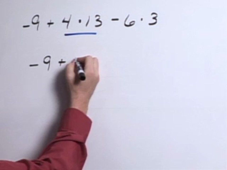Simplify the Expressions With Order of Operations