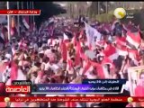 تظاهرات أمام وزارة الدفاع لتأييد الجيش ورفض حكم الرئيس مرسي