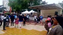 Les jeunes de Garges-lès-Gonesse lors de la Flashmob !!