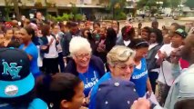 La Municipalité de la ville de Garges-lès-Gonesse lors de la Flashmob avec les jeunes (2)