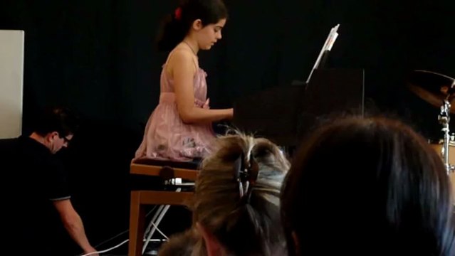 Audition Marion au piano