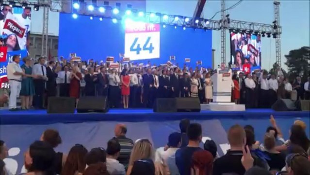 Législatives en Albanie: la droite promet l'adhésion à l'UE