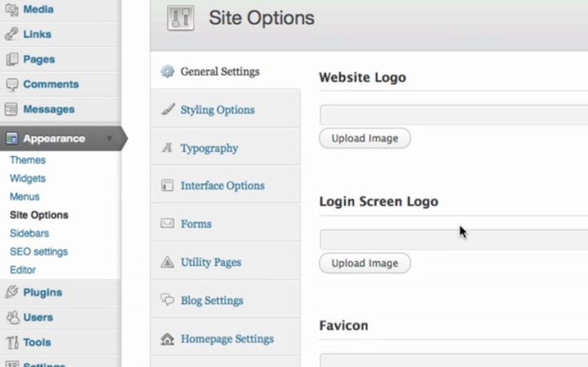 3. Footer Setup