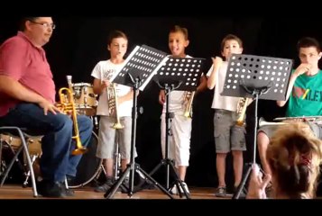 Quintet de trompettes avec Mathieu