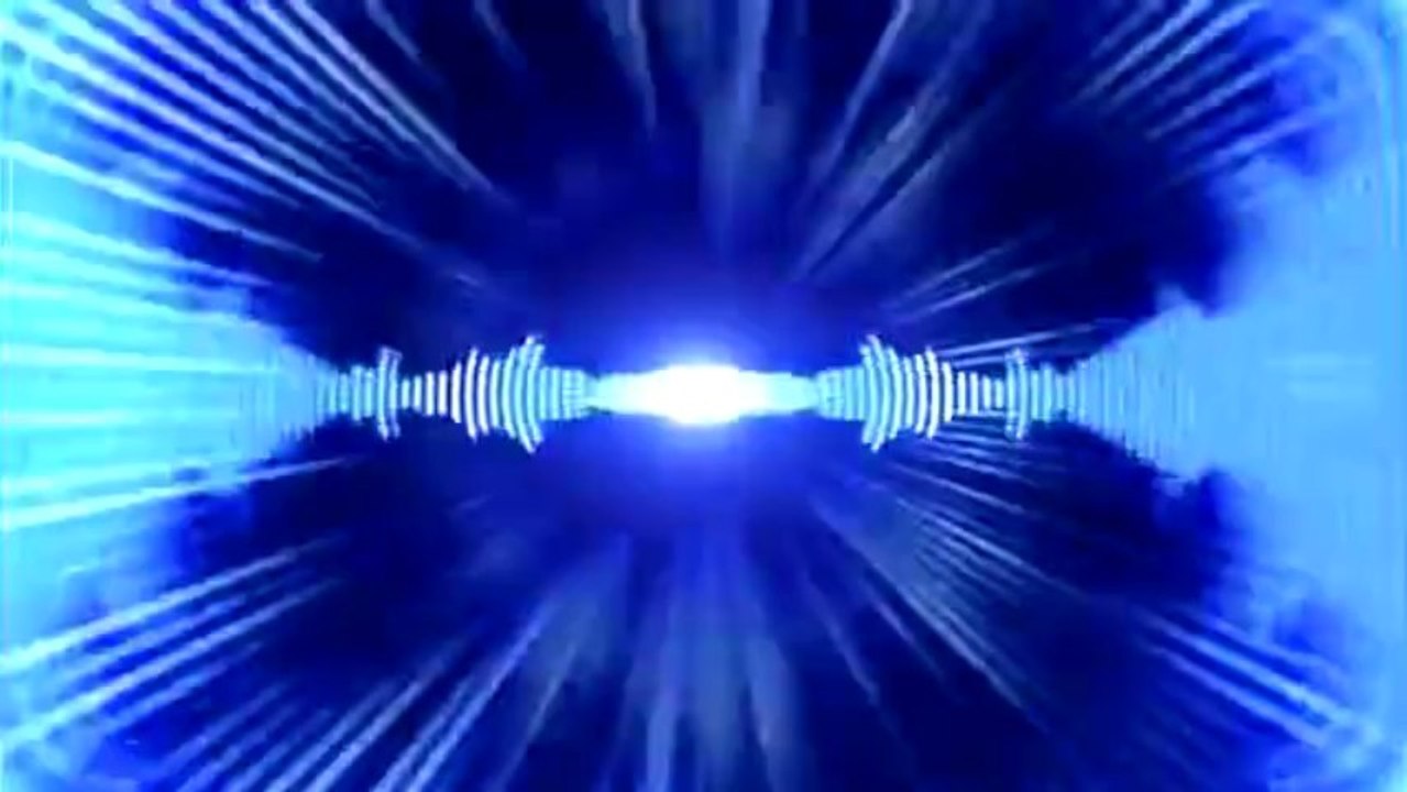 Blue Equalizer Movie Loop