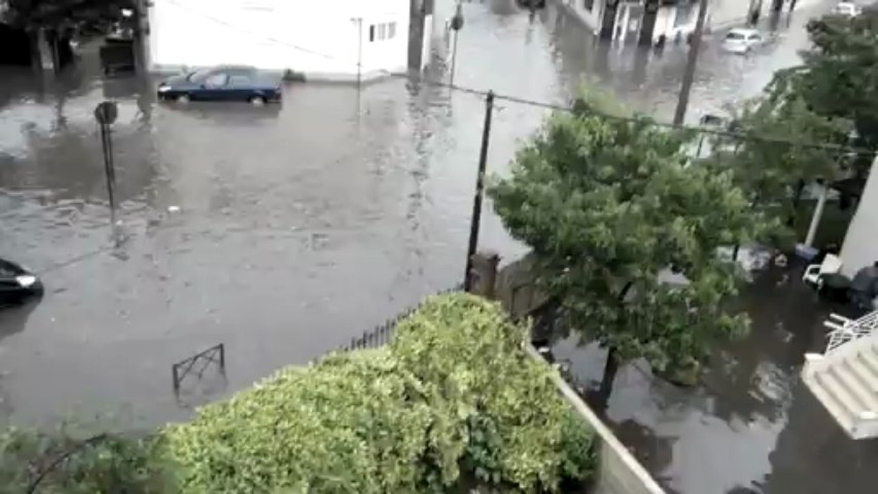 Innondations Livry gargan Avenue Marcel Sembat