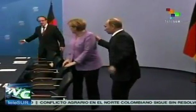 Putin y Merkel se reúnen para tratar temas políticos y económicos