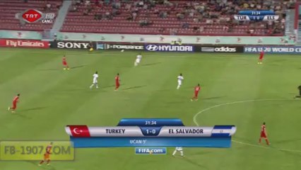 U20 - Salih Uçan'ın El Salvador'a Attığı Gol 22.06.2013