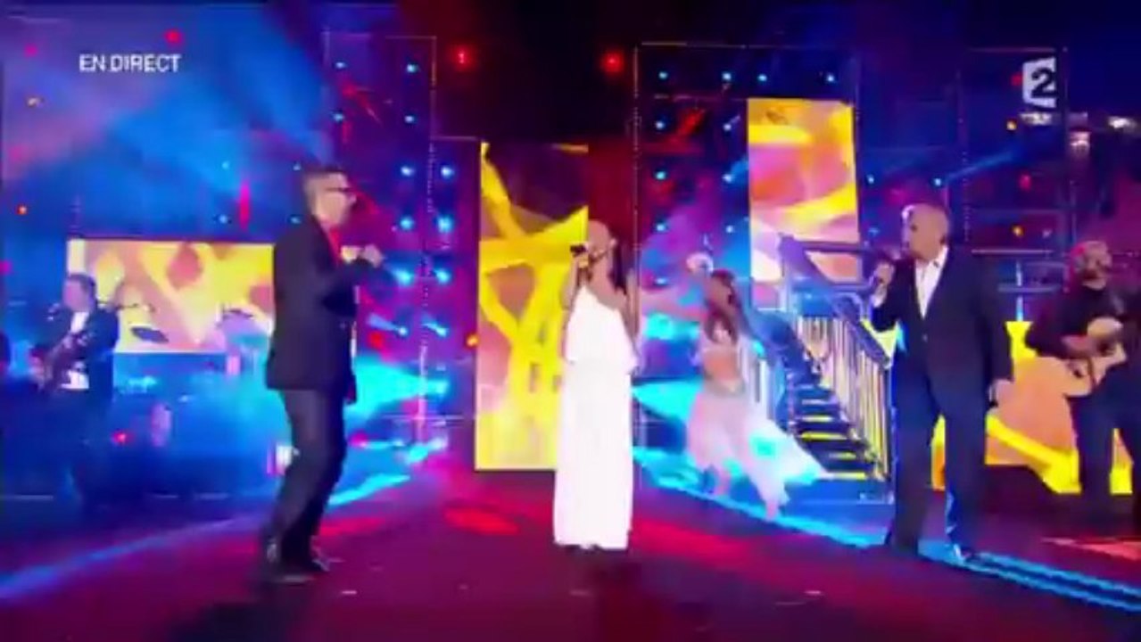 Kenza Farah, Ahmed Chawki, Enrico Macias & Les Gypsies Fête de la musique 2013 à Marseille